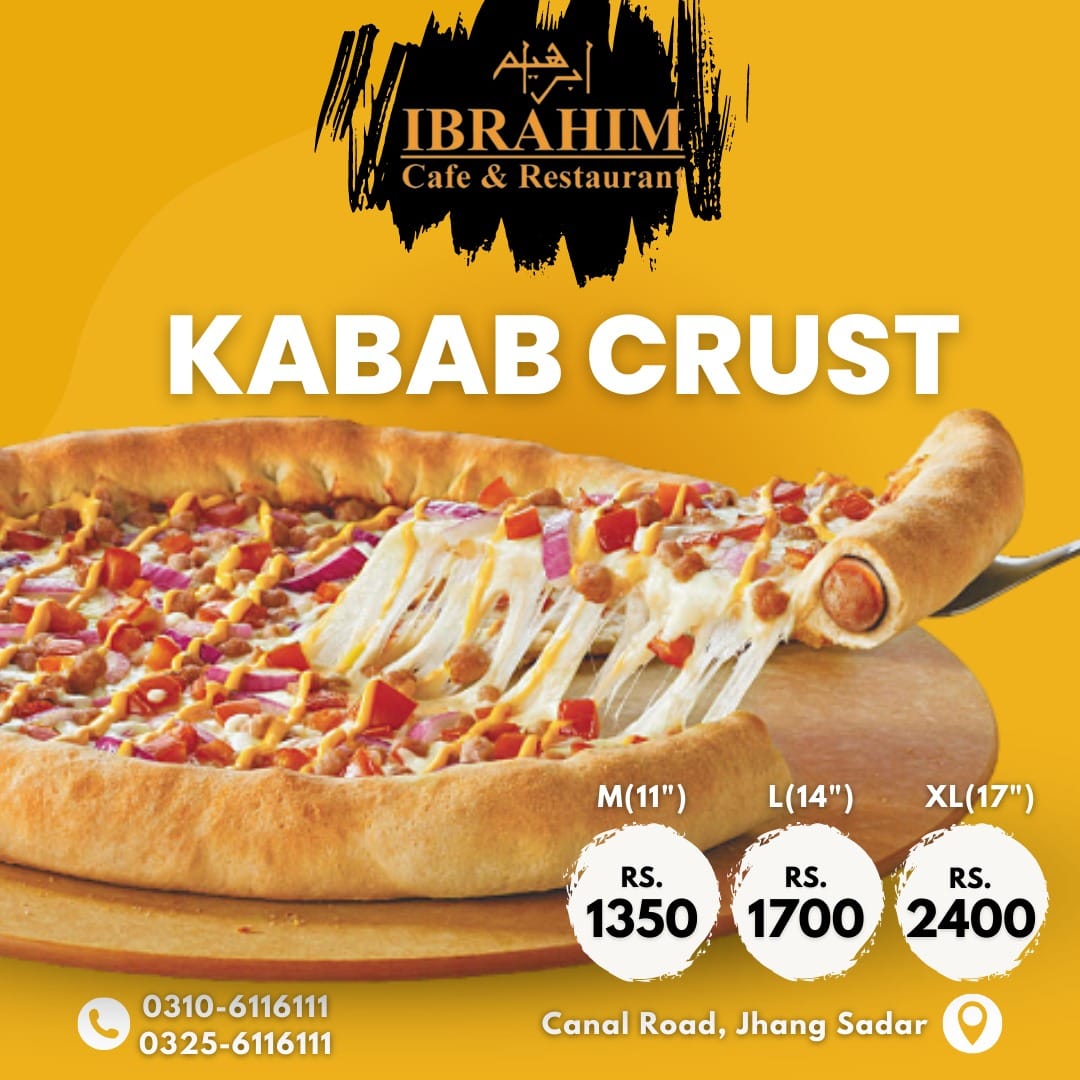 KBAB CRUST PIZZA
