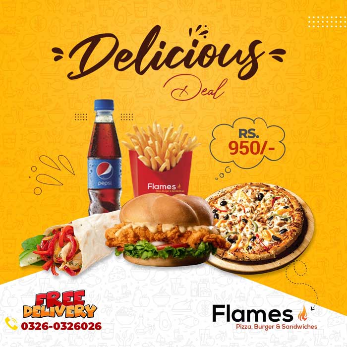 Deliciously flaming hot scrumptious deal