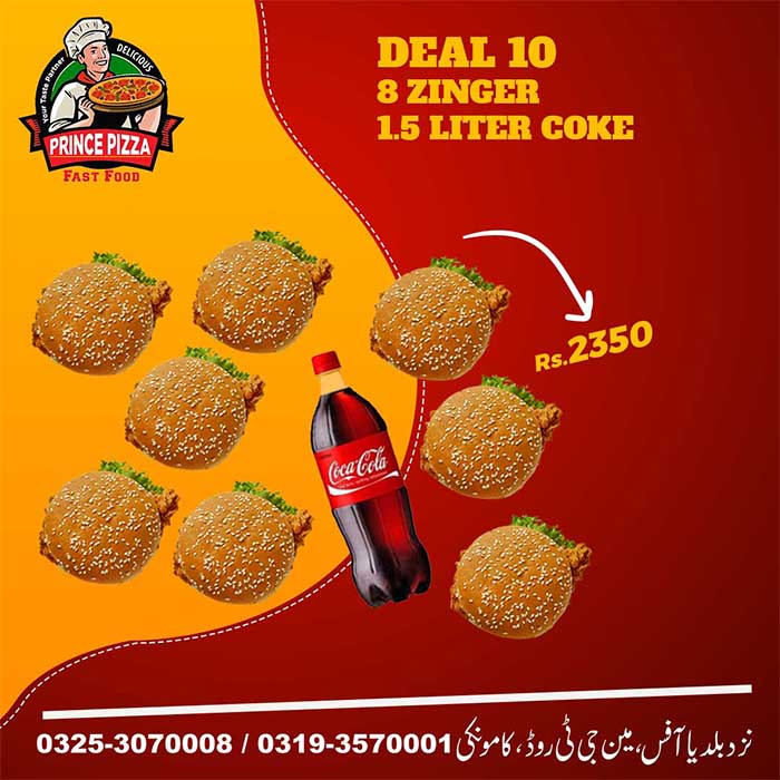 Prince Pizza Deals  10