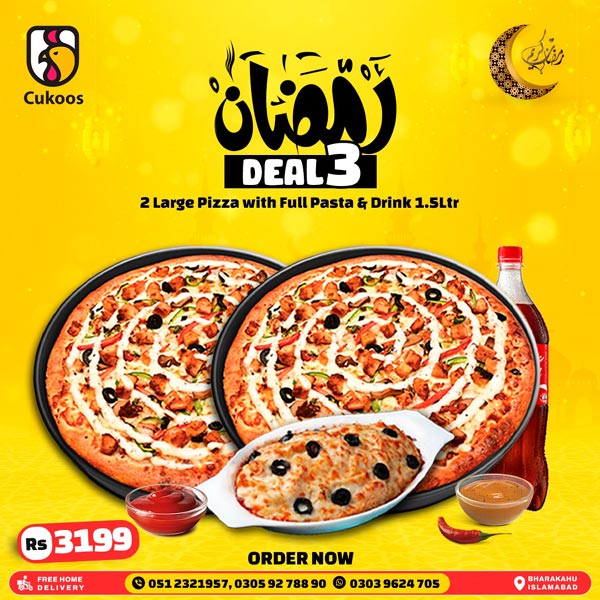 Ramadan Deal 3 at Cukoos