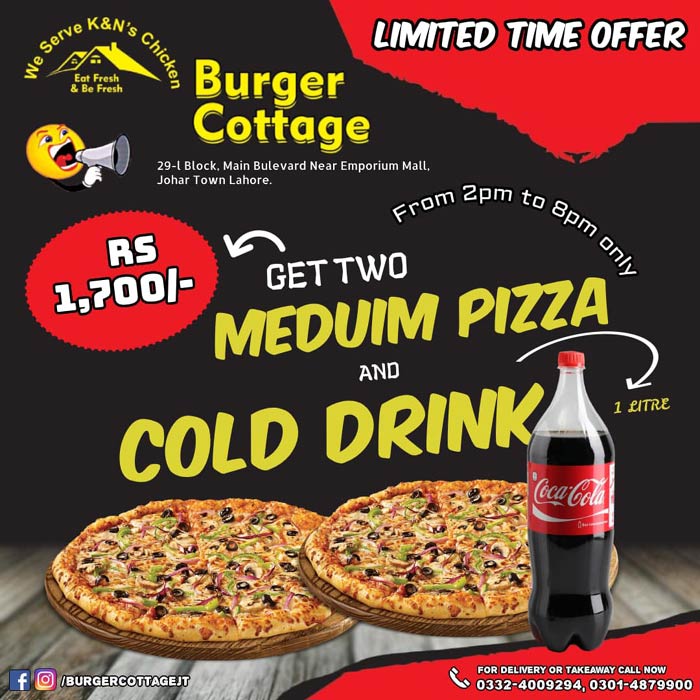 Pizza Deal 2 by Happius Bites