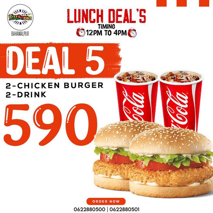 Lunch   Deal 5 by Pizza Town