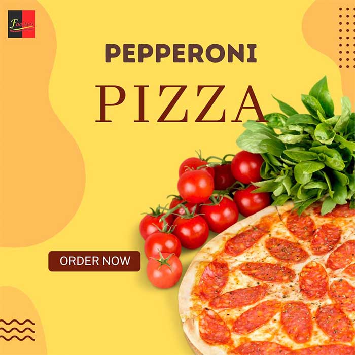 Pepperoni Pizza By Foodies