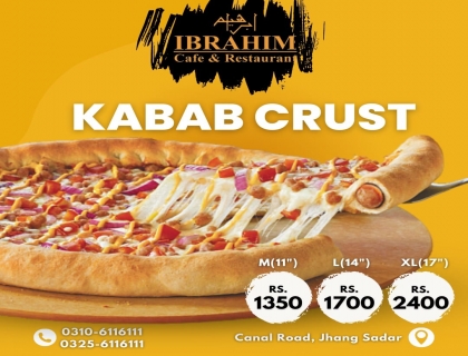 KBAB CRUST PIZZA