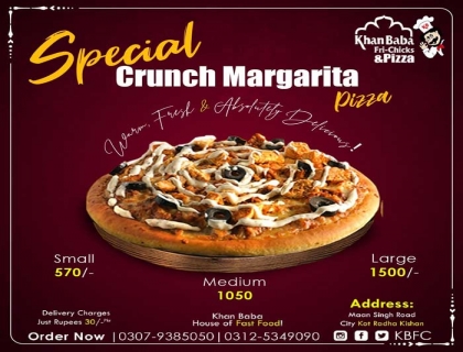 Margarita Pizza Deals by Khan Baba