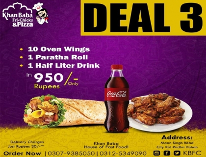 Paratha Roll Deal3 by Khan Baba