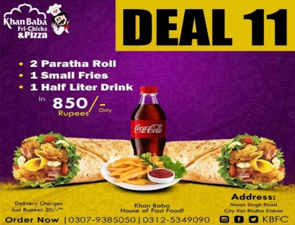 Paratha Roll Deal11 by Khan Baba