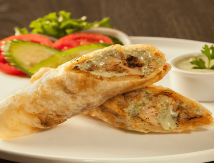 Zinger Paratha Roll by Happius Bites
