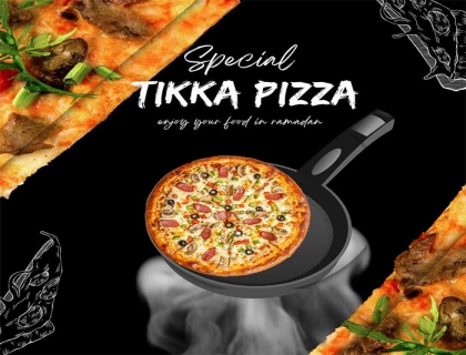 Special Tikka Pizza By Foodies