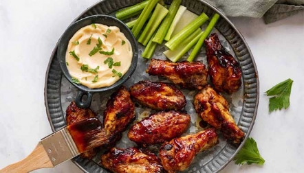 Chicken wings BBQ 