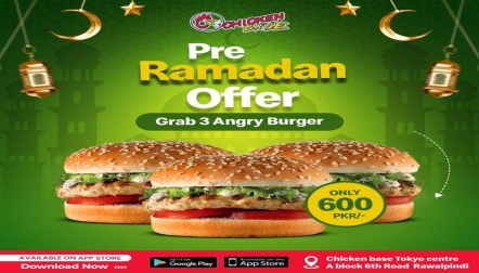 Ramadan Burger by Chicken Base