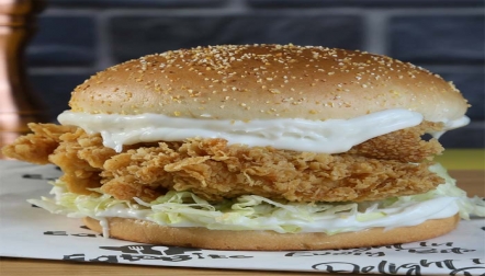 Zinger Burger by Chicken Base