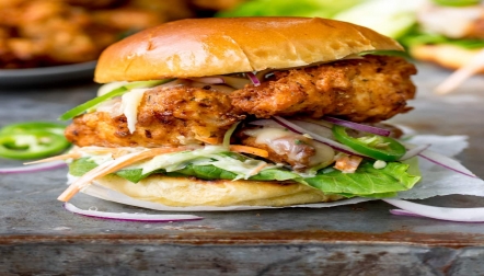 Chicken Burger by Chicken Base