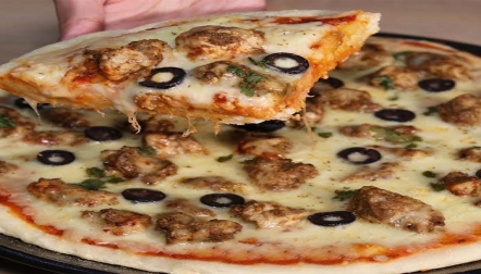 Malai Botti Pizza By Chicken Base