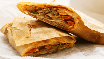 Bar b Q Paratha Roll by Happius Bites