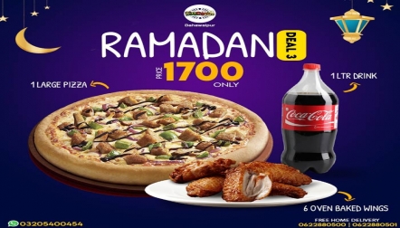 Ramadan Deal 3 at Pizza  Town