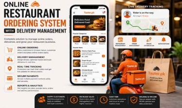 Online Restaurant Ordering System with Delivery Management