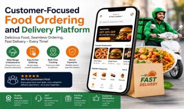 Customer-Focused Food Ordering and Delivery Platform